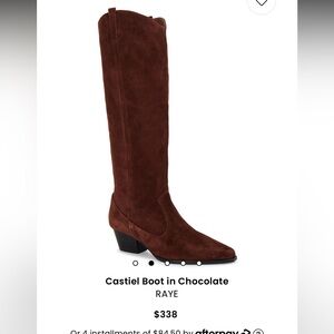 RAYE Castiel Boot (real suede leather)